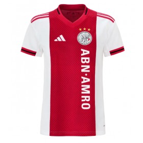 Dámské fotbalový oblečení Ajax Domácí košile 2025-26 Krátkým Rukávem